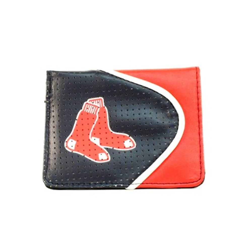 MLB Boston Red Sox Perfect Wallet Zipper Women's Pocket Team Logo New White